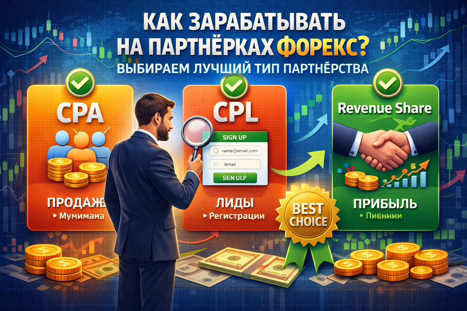 Choosing the best type of forex partnership